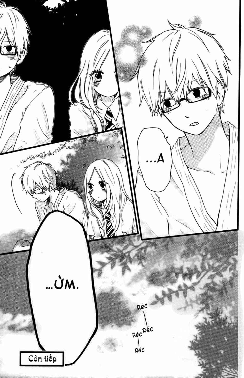 Truyện Tranh Tình Yêu Tuổi Teen Ngọt Ngào - Hibi Chouchou trang 4