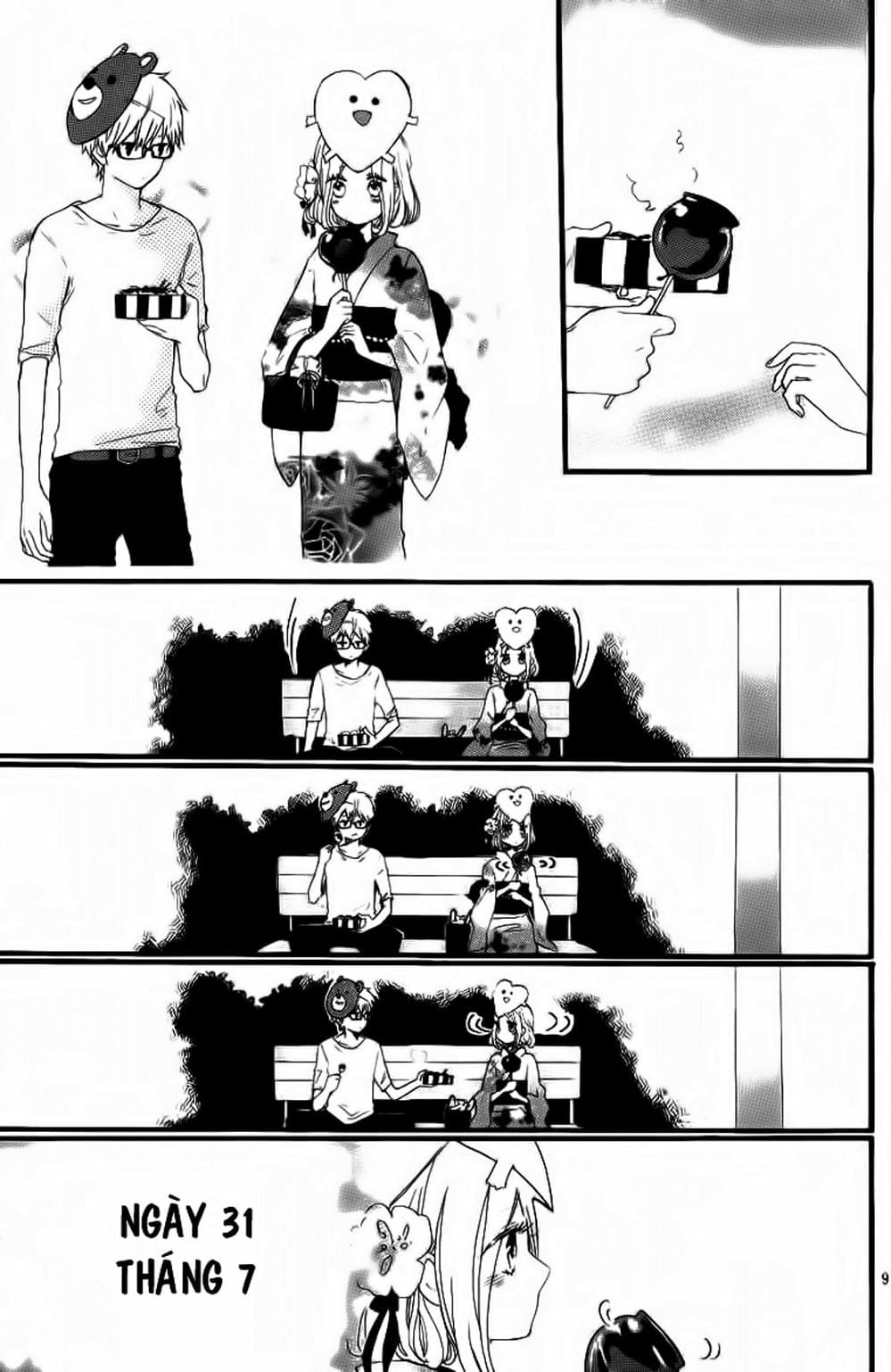 Truyện Tranh Tình Yêu Tuổi Teen Ngọt Ngào - Hibi Chouchou trang 4