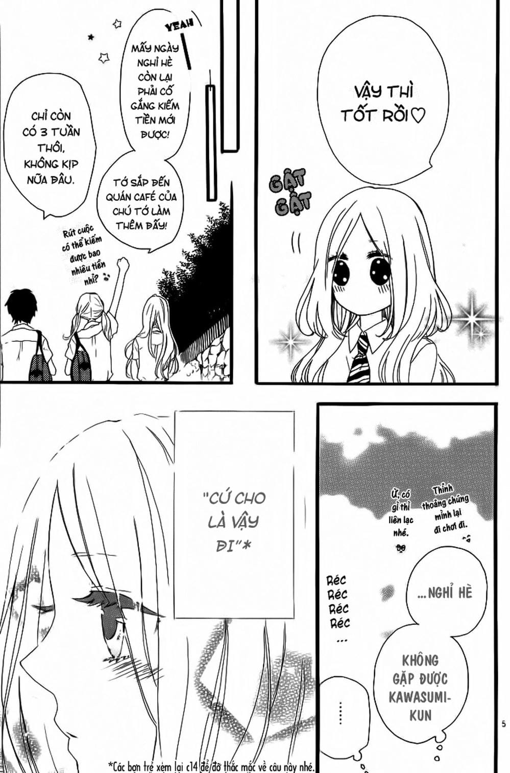 Truyện Tranh Tình Yêu Tuổi Teen Ngọt Ngào - Hibi Chouchou trang 4