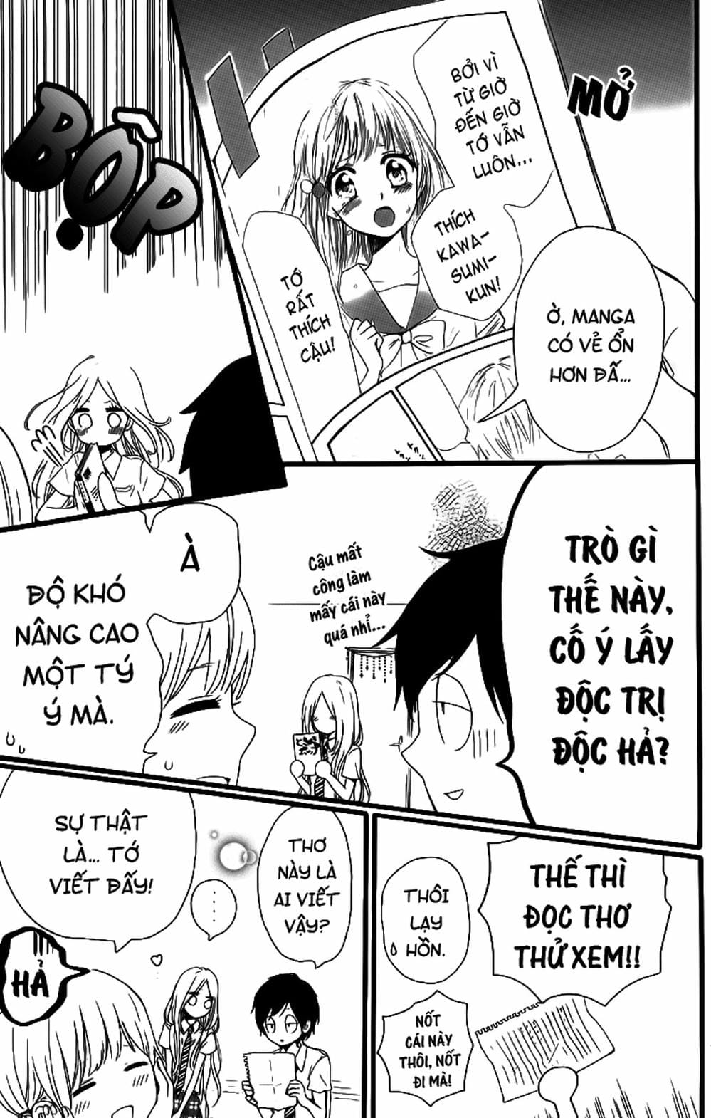 Truyện Tranh Tình Yêu Tuổi Teen Ngọt Ngào - Hibi Chouchou trang 4