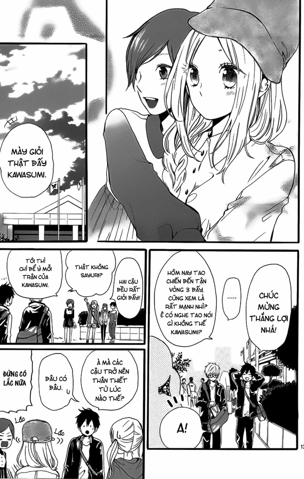 Truyện Tranh Tình Yêu Tuổi Teen Ngọt Ngào - Hibi Chouchou trang 4