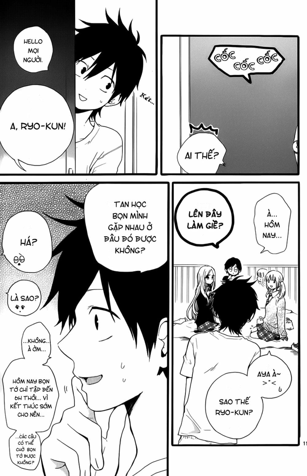 Truyện Tranh Tình Yêu Tuổi Teen Ngọt Ngào - Hibi Chouchou trang 4