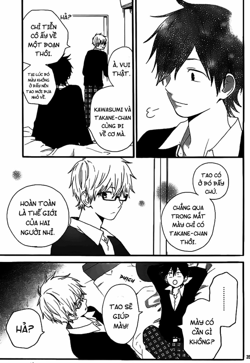 Truyện Tranh Tình Yêu Tuổi Teen Ngọt Ngào - Hibi Chouchou trang 4