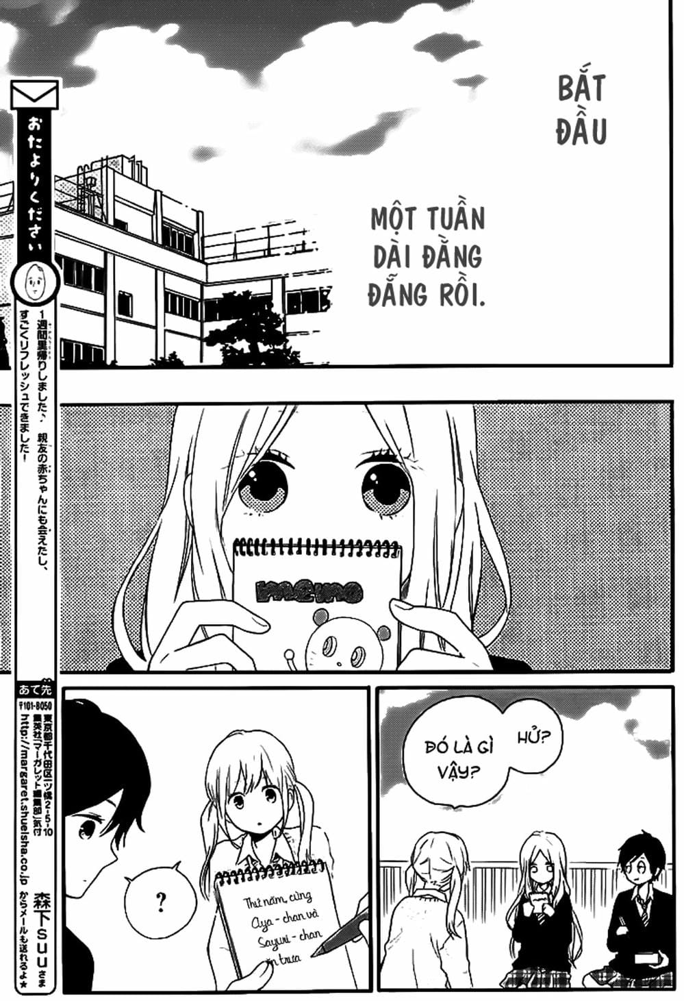 Truyện Tranh Tình Yêu Tuổi Teen Ngọt Ngào - Hibi Chouchou trang 4