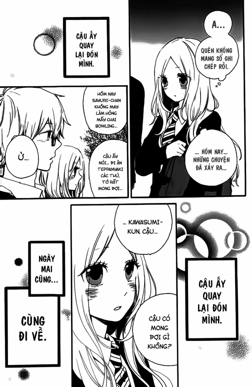 Truyện Tranh Tình Yêu Tuổi Teen Ngọt Ngào - Hibi Chouchou trang 4