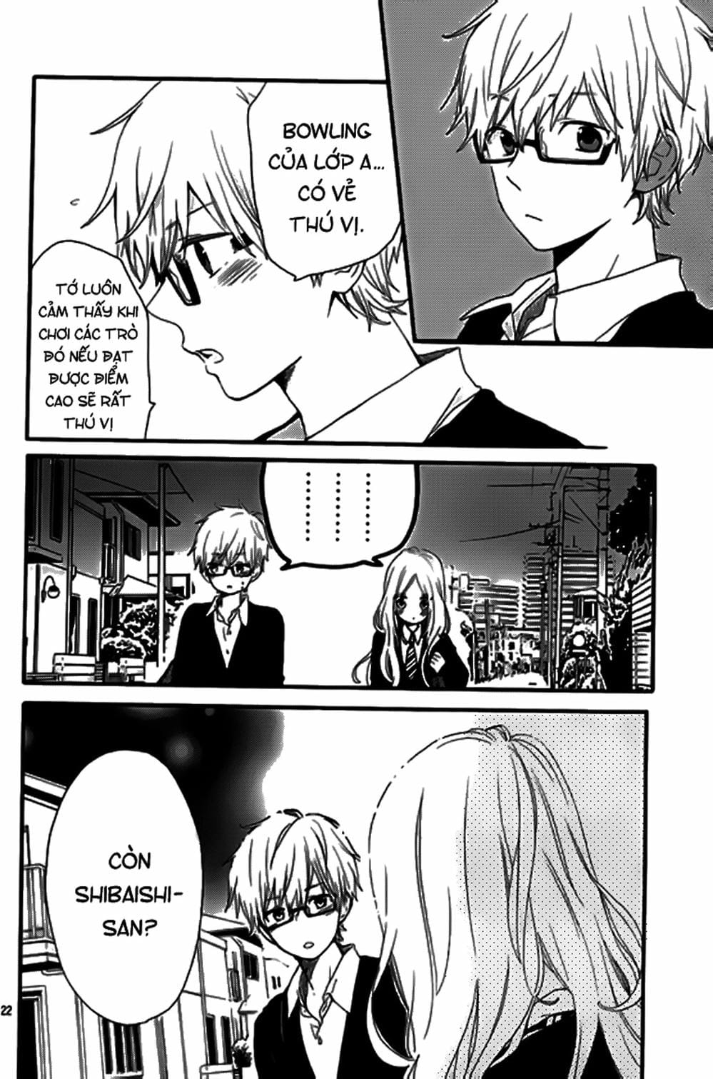 Truyện Tranh Tình Yêu Tuổi Teen Ngọt Ngào - Hibi Chouchou trang 4