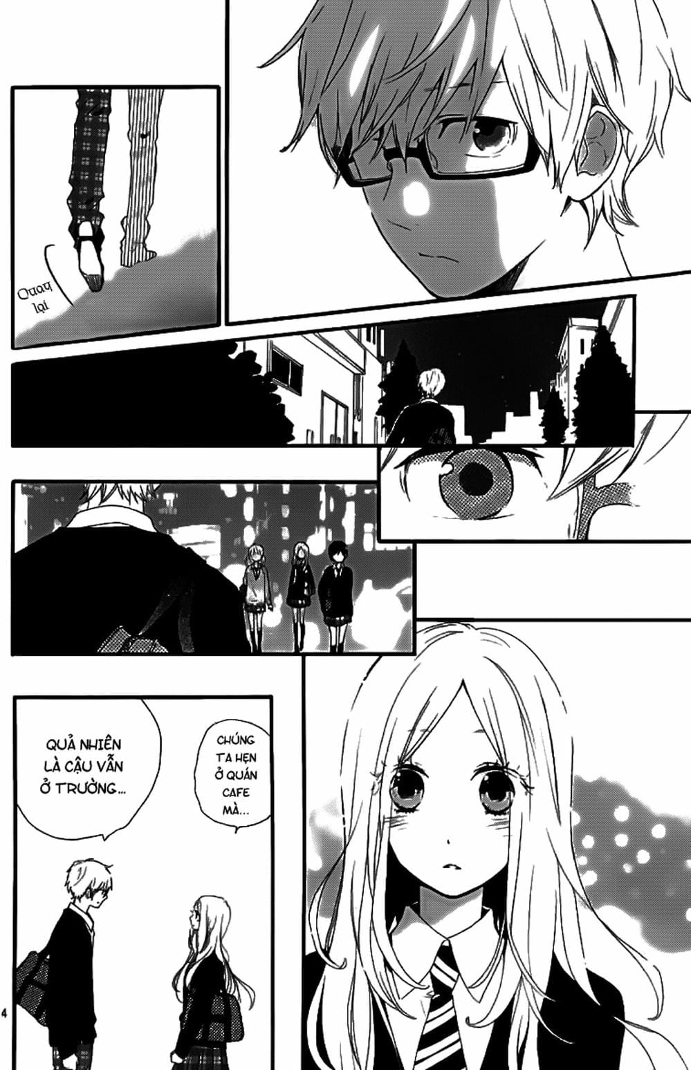 Truyện Tranh Tình Yêu Tuổi Teen Ngọt Ngào - Hibi Chouchou trang 4