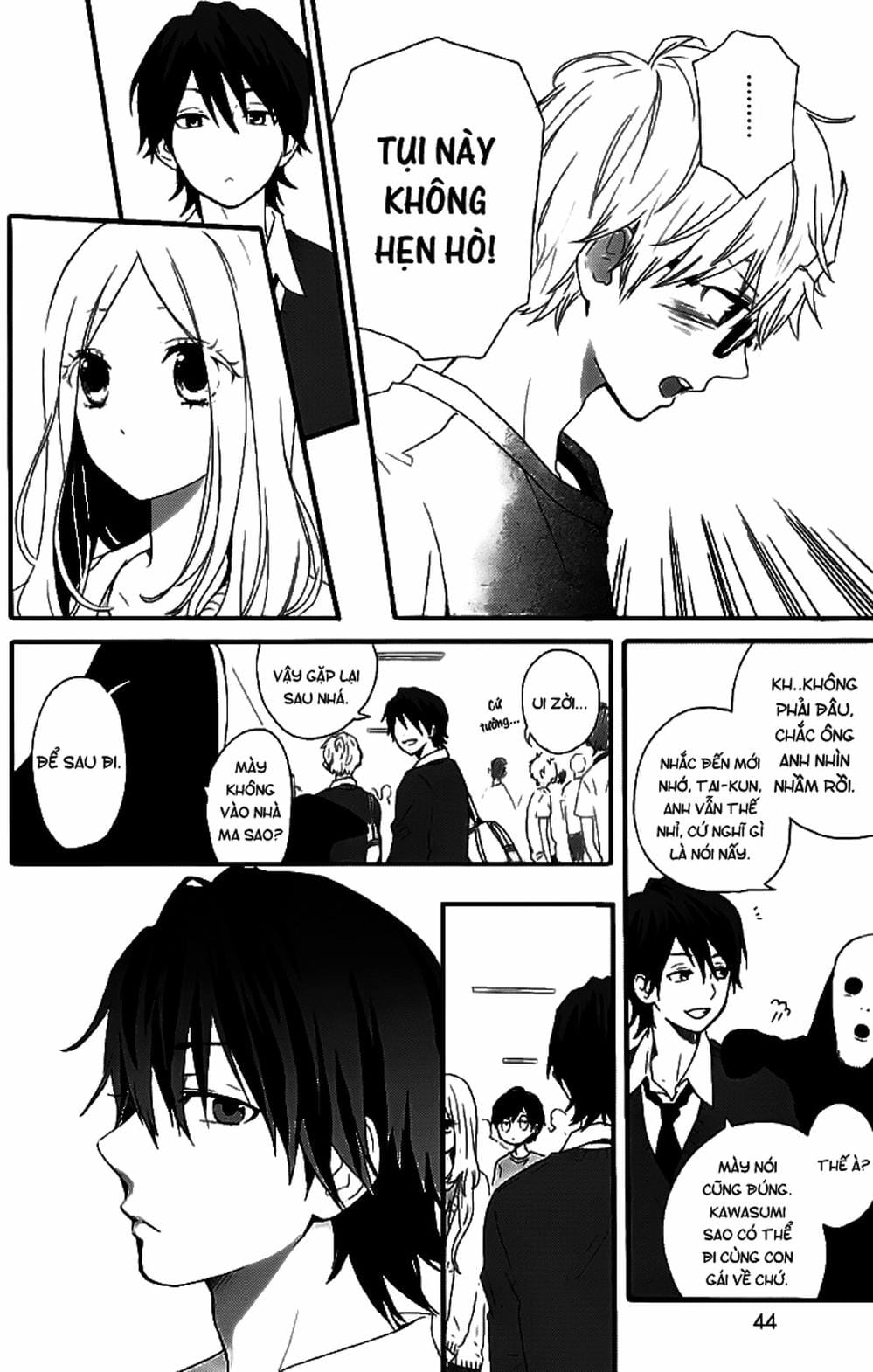 Truyện Tranh Tình Yêu Tuổi Teen Ngọt Ngào - Hibi Chouchou trang 4