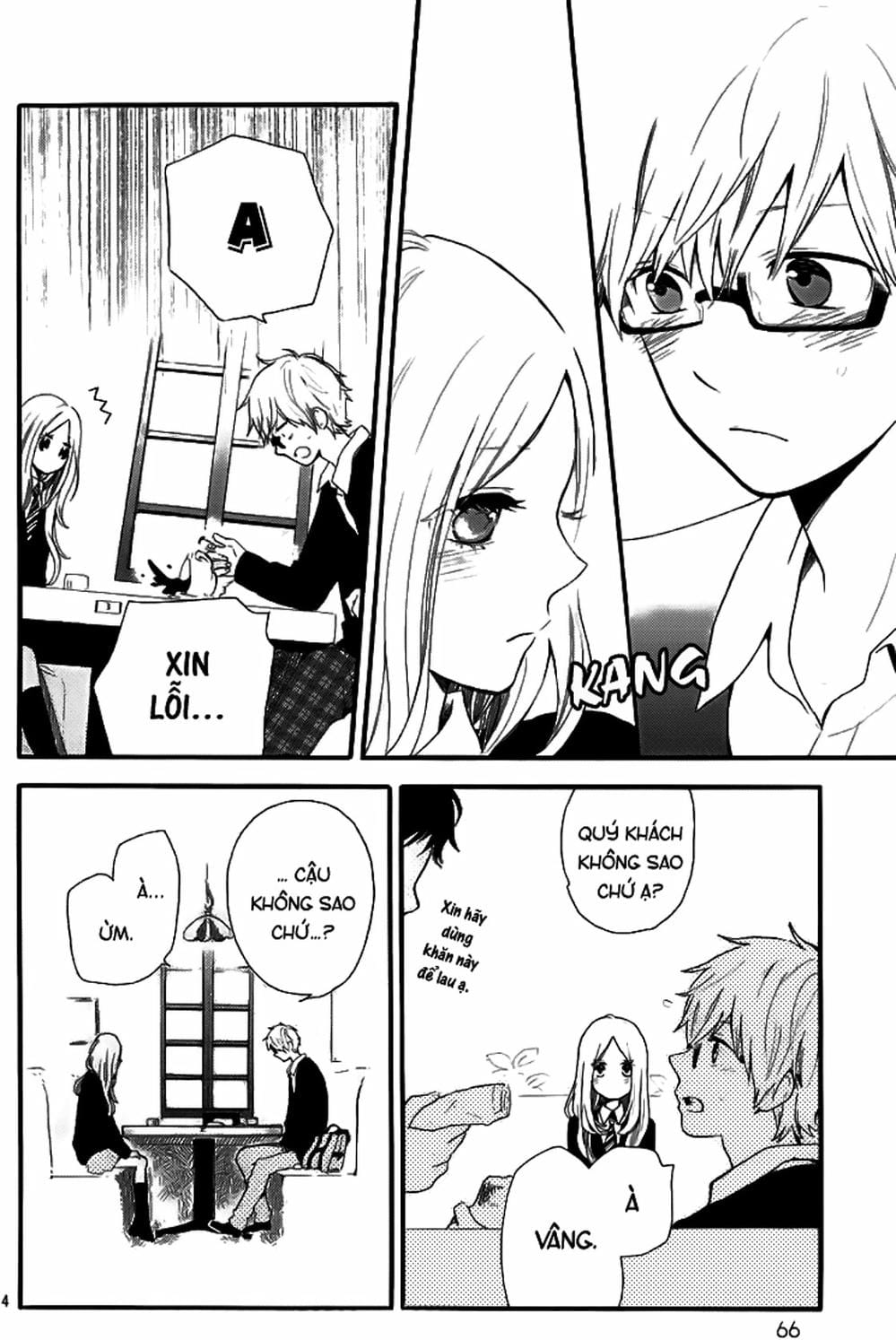 Truyện Tranh Tình Yêu Tuổi Teen Ngọt Ngào - Hibi Chouchou trang 4