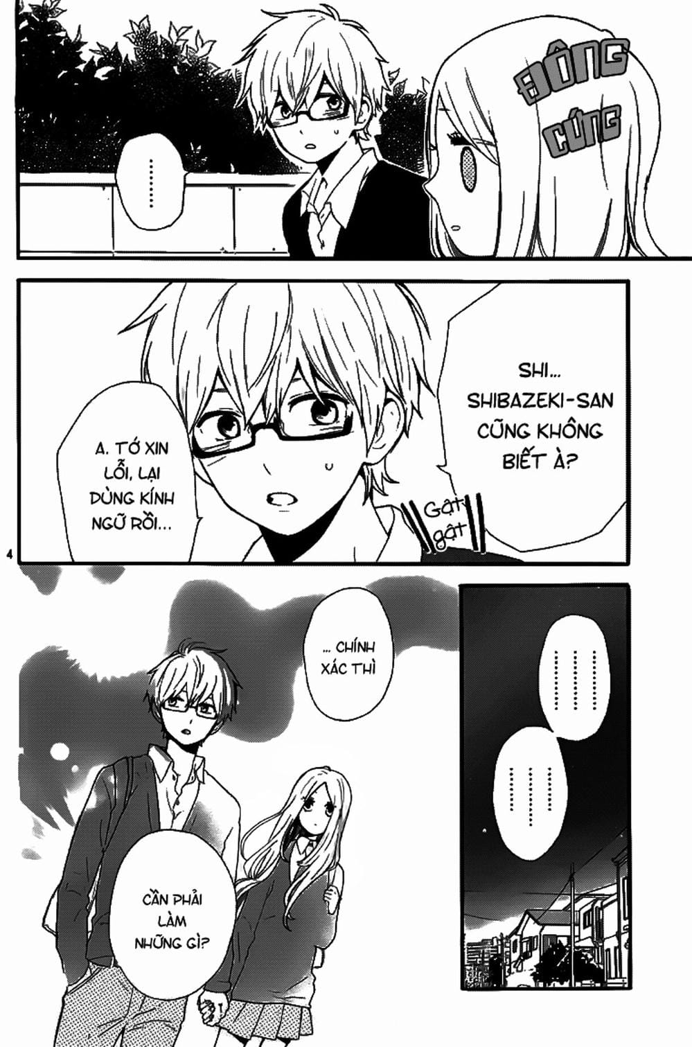 Truyện Tranh Tình Yêu Tuổi Teen Ngọt Ngào - Hibi Chouchou trang 4