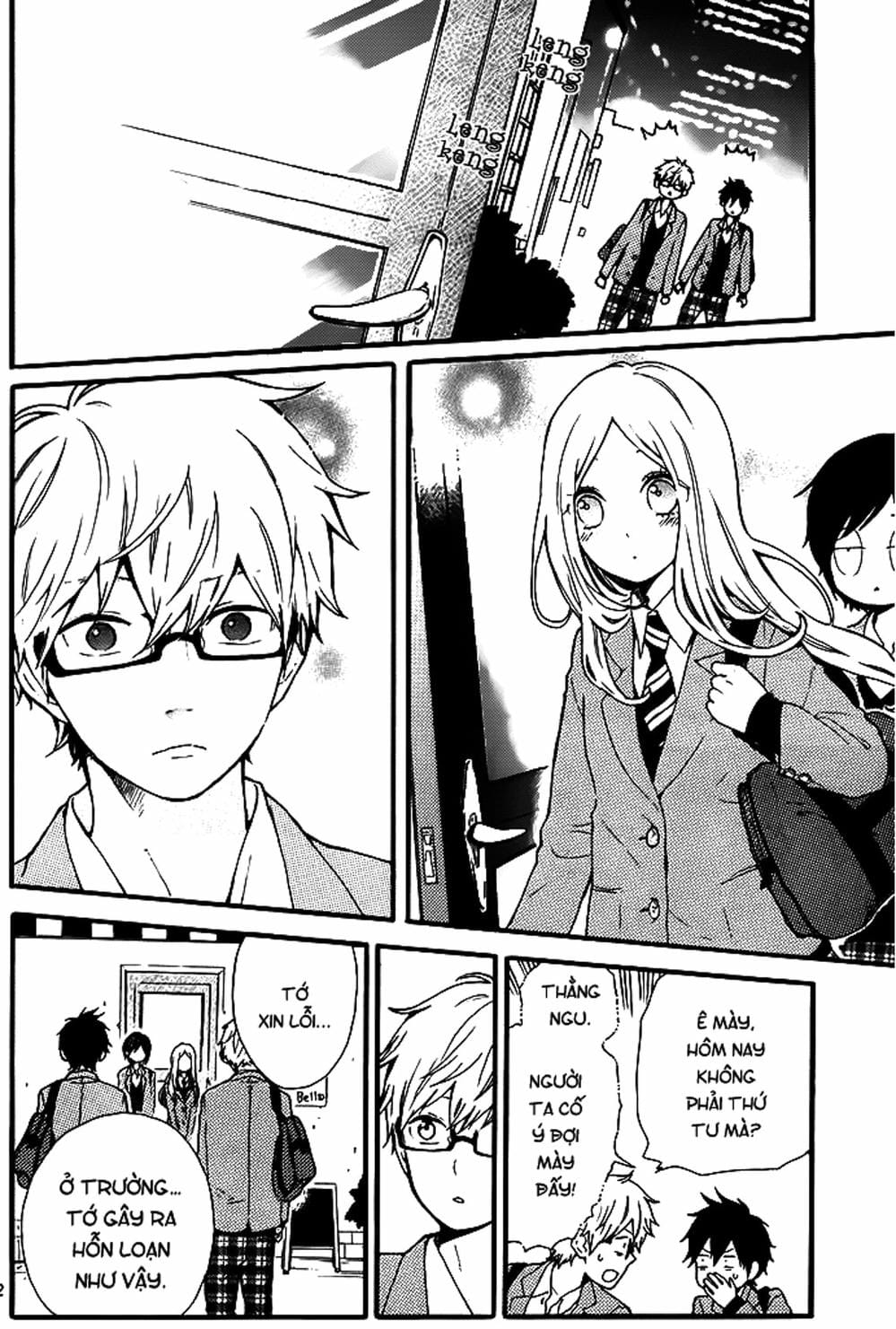 Truyện Tranh Tình Yêu Tuổi Teen Ngọt Ngào - Hibi Chouchou trang 4