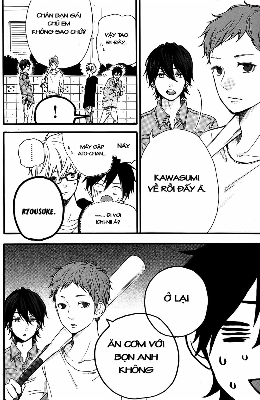 Truyện Tranh Tình Yêu Tuổi Teen Ngọt Ngào - Hibi Chouchou trang 4