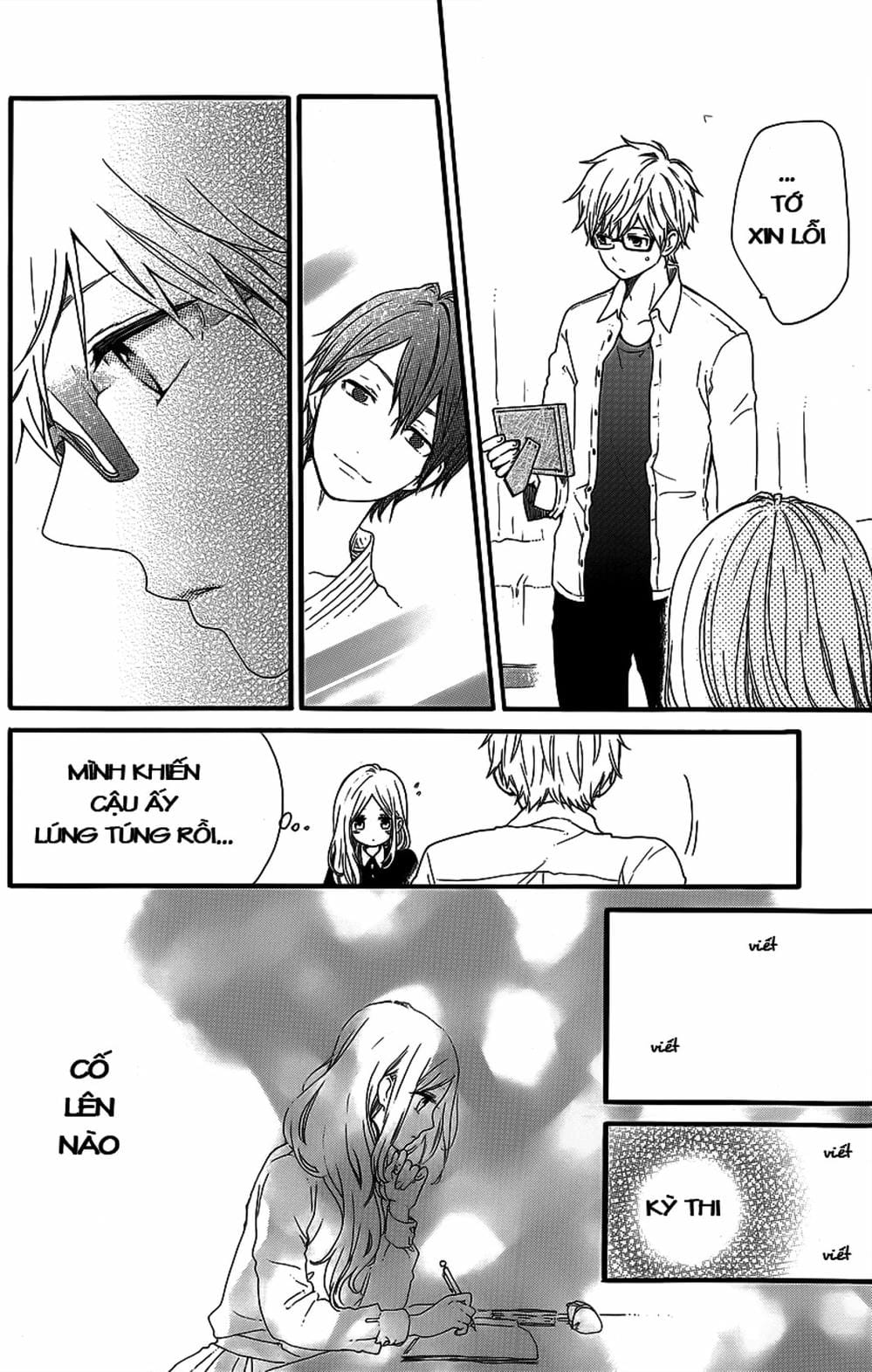 Truyện Tranh Tình Yêu Tuổi Teen Ngọt Ngào - Hibi Chouchou trang 4