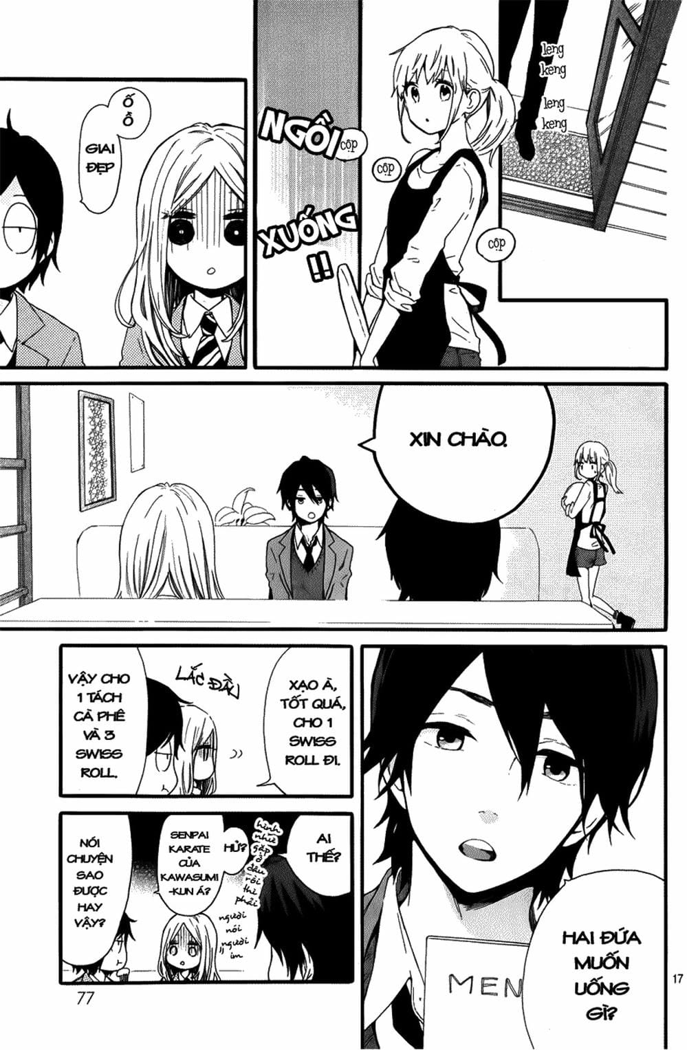 Truyện Tranh Tình Yêu Tuổi Teen Ngọt Ngào - Hibi Chouchou trang 4