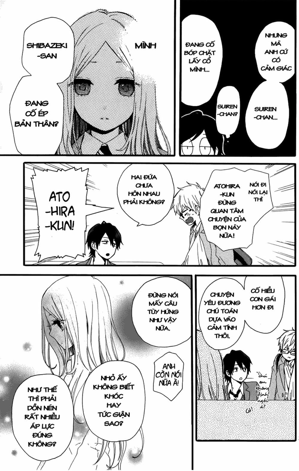 Truyện Tranh Tình Yêu Tuổi Teen Ngọt Ngào - Hibi Chouchou trang 4