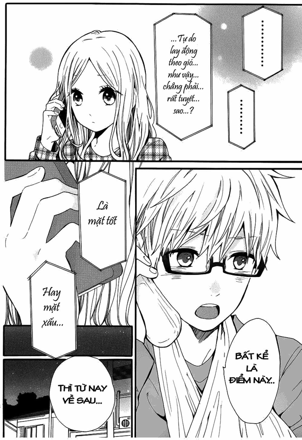 Truyện Tranh Tình Yêu Tuổi Teen Ngọt Ngào - Hibi Chouchou trang 4