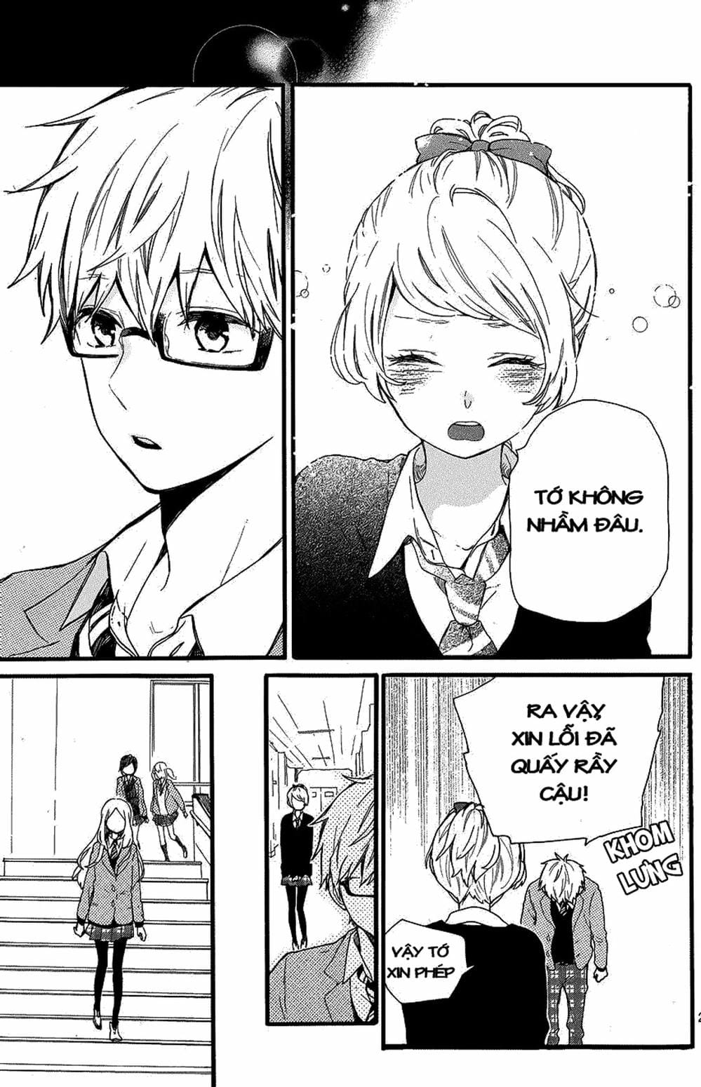 Truyện Tranh Tình Yêu Tuổi Teen Ngọt Ngào - Hibi Chouchou trang 4