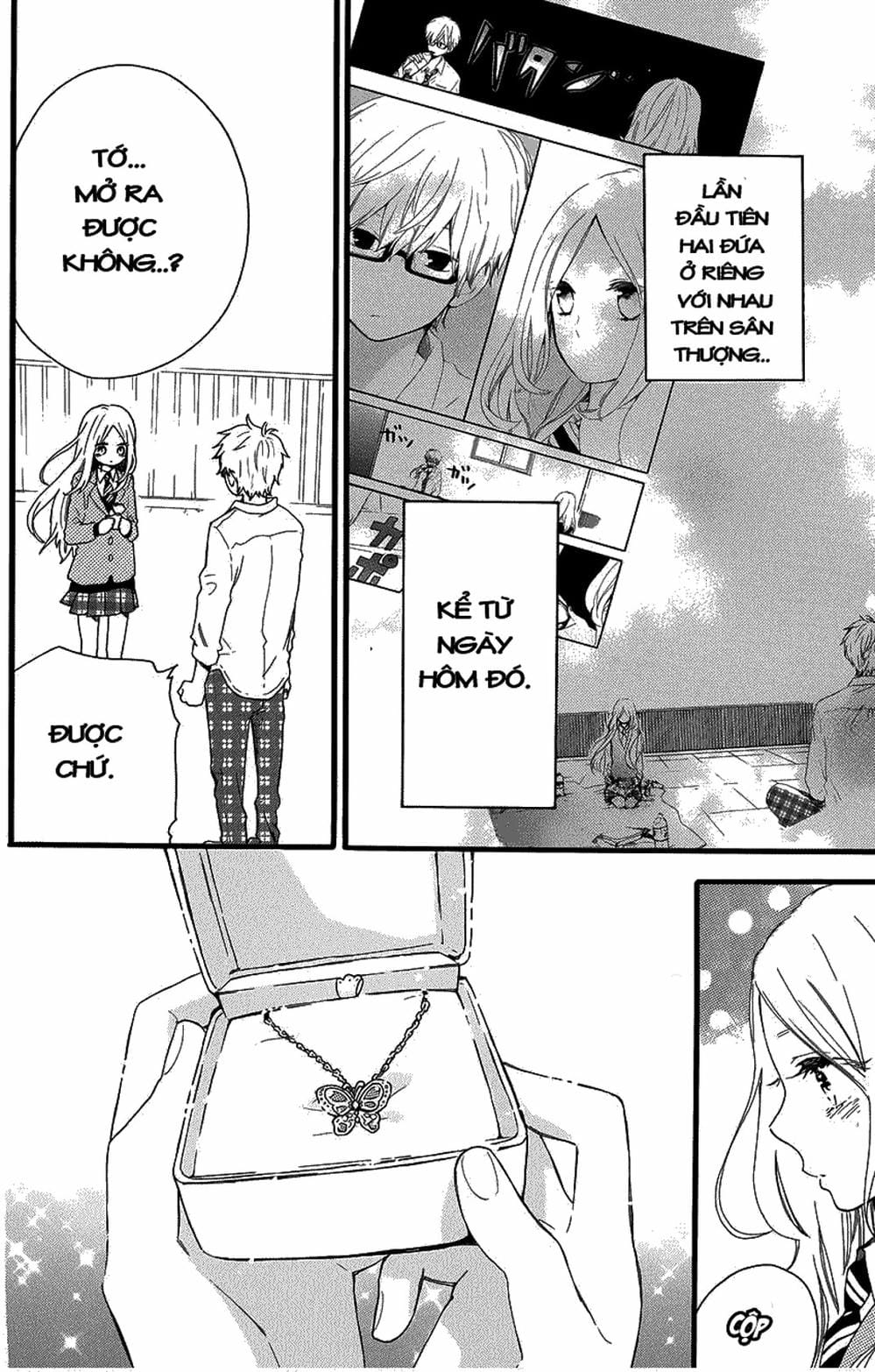 Truyện Tranh Tình Yêu Tuổi Teen Ngọt Ngào - Hibi Chouchou trang 4