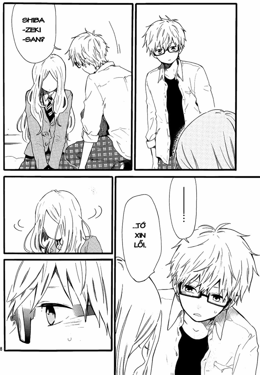 Truyện Tranh Tình Yêu Tuổi Teen Ngọt Ngào - Hibi Chouchou trang 4