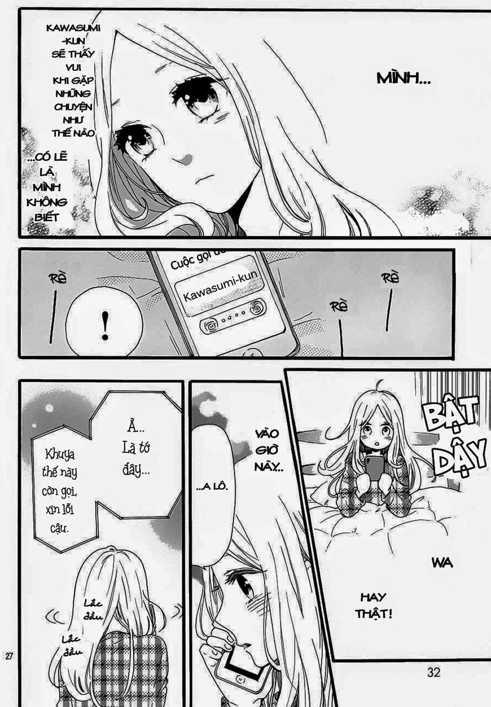 Truyện Tranh Tình Yêu Tuổi Teen Ngọt Ngào - Hibi Chouchou trang 4