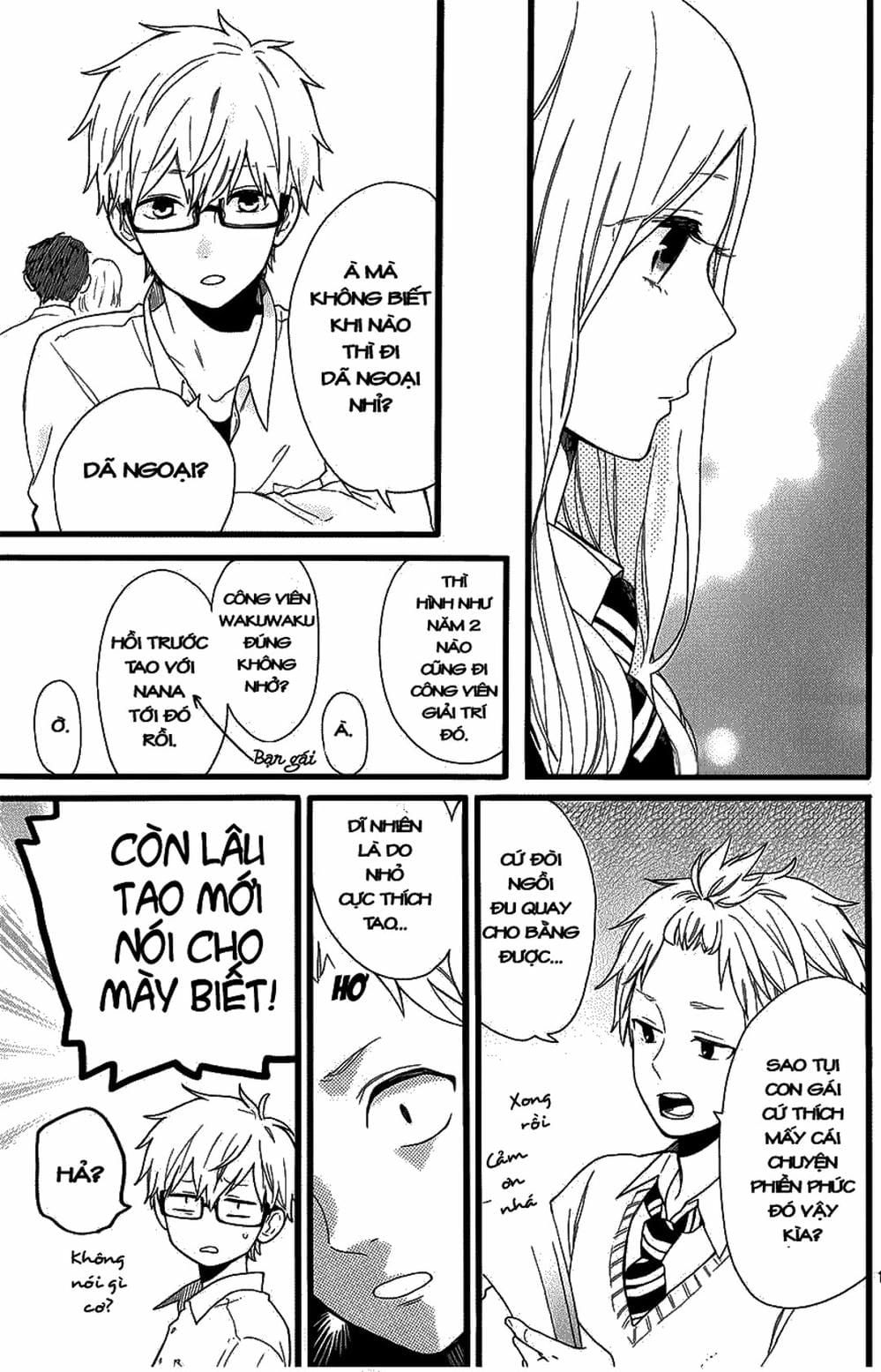 Truyện Tranh Tình Yêu Tuổi Teen Ngọt Ngào - Hibi Chouchou trang 4