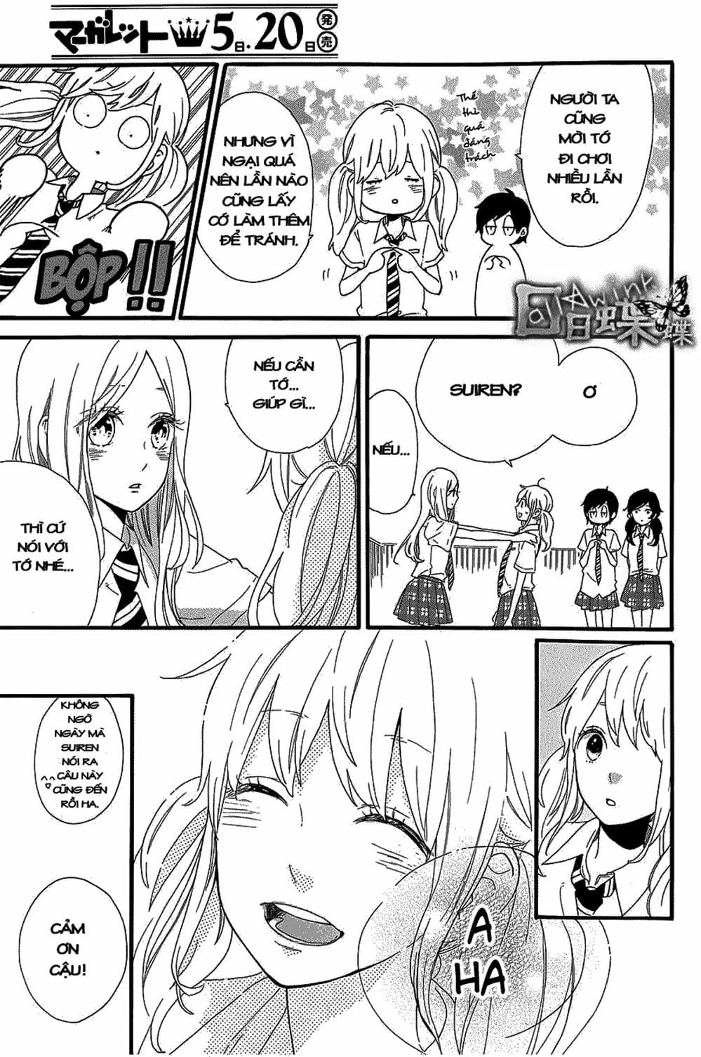 Truyện Tranh Tình Yêu Tuổi Teen Ngọt Ngào - Hibi Chouchou trang 4