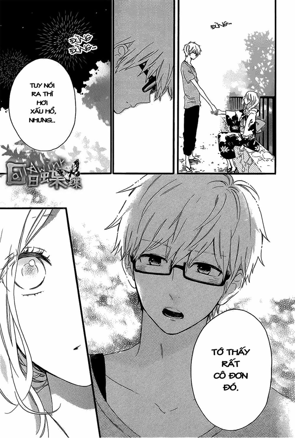 Truyện Tranh Tình Yêu Tuổi Teen Ngọt Ngào - Hibi Chouchou trang 4