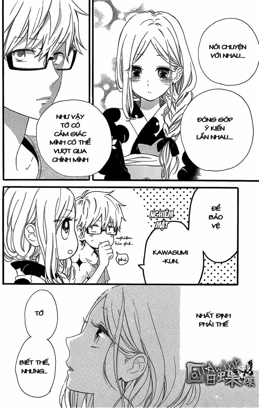 Truyện Tranh Tình Yêu Tuổi Teen Ngọt Ngào - Hibi Chouchou trang 4