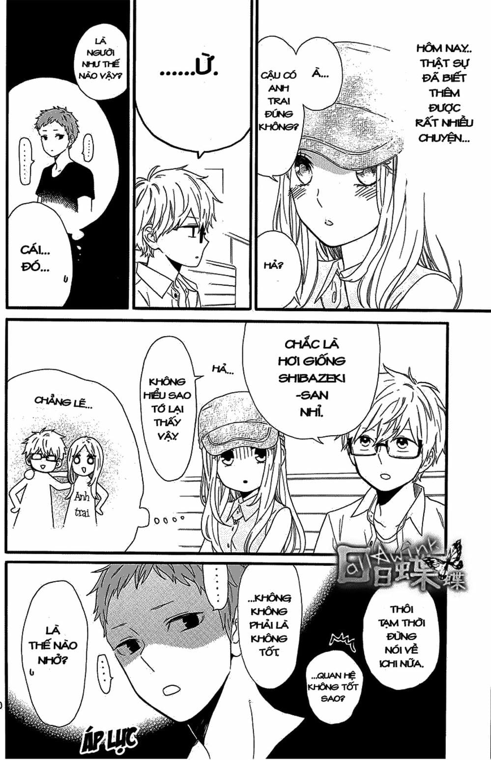 Truyện Tranh Tình Yêu Tuổi Teen Ngọt Ngào - Hibi Chouchou trang 4