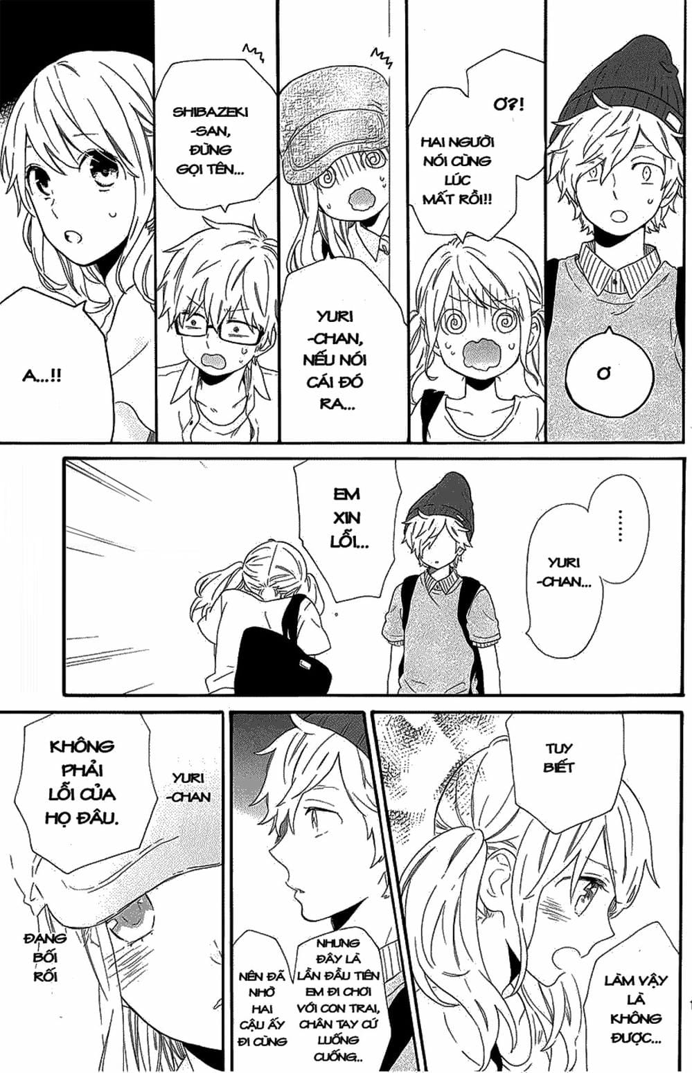 Truyện Tranh Tình Yêu Tuổi Teen Ngọt Ngào - Hibi Chouchou trang 4