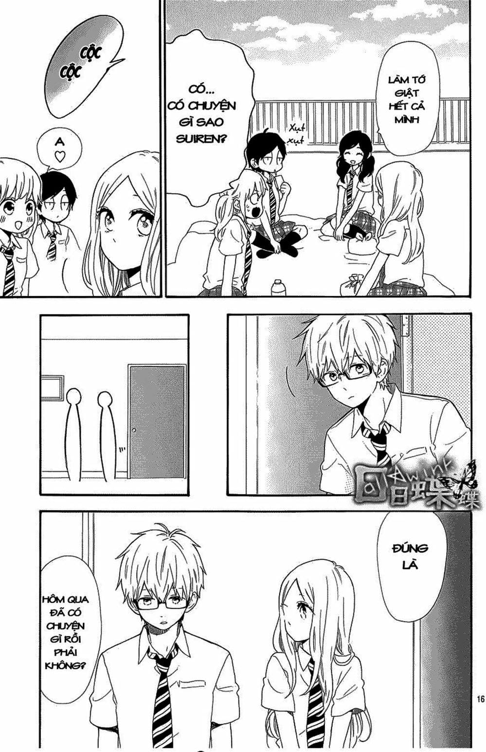 Truyện Tranh Tình Yêu Tuổi Teen Ngọt Ngào - Hibi Chouchou trang 4