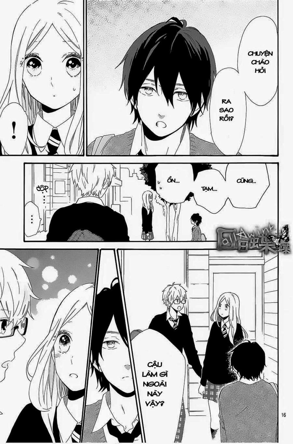 Truyện Tranh Tình Yêu Tuổi Teen Ngọt Ngào - Hibi Chouchou trang 4