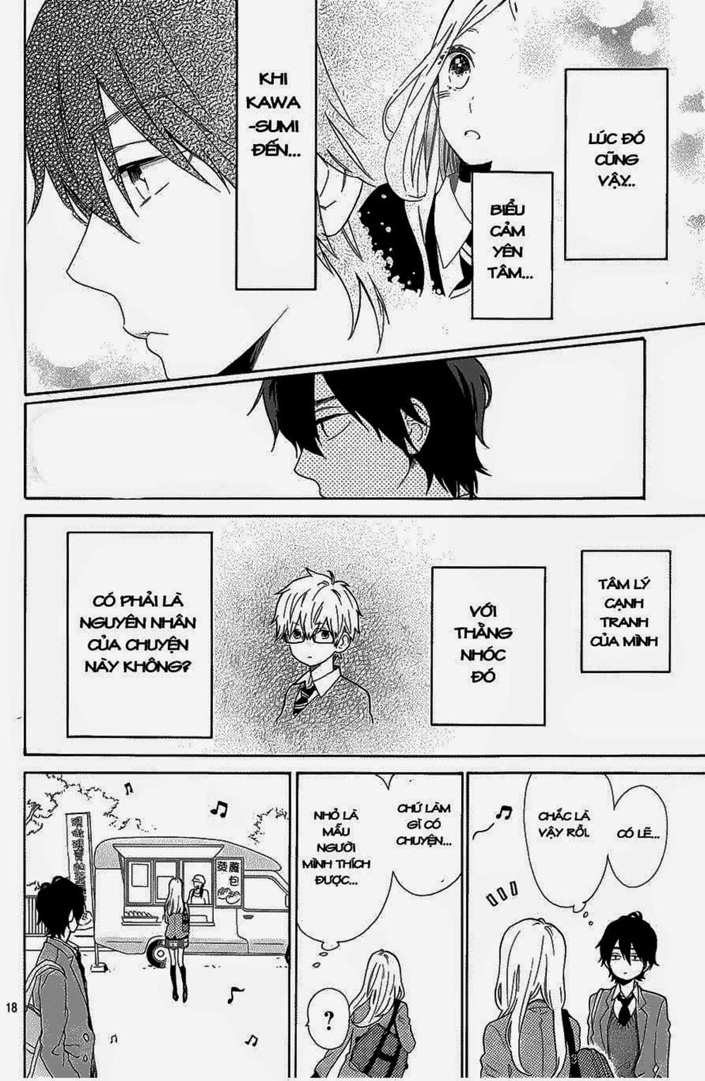 Truyện Tranh Tình Yêu Tuổi Teen Ngọt Ngào - Hibi Chouchou trang 4