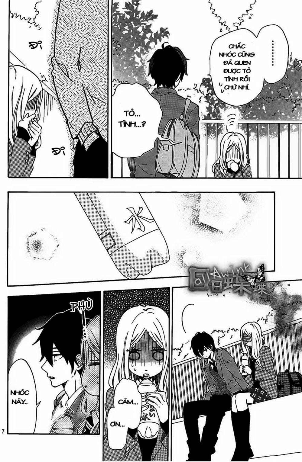 Truyện Tranh Tình Yêu Tuổi Teen Ngọt Ngào - Hibi Chouchou trang 4