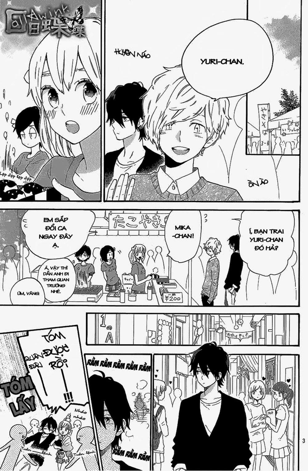 Truyện Tranh Tình Yêu Tuổi Teen Ngọt Ngào - Hibi Chouchou trang 4