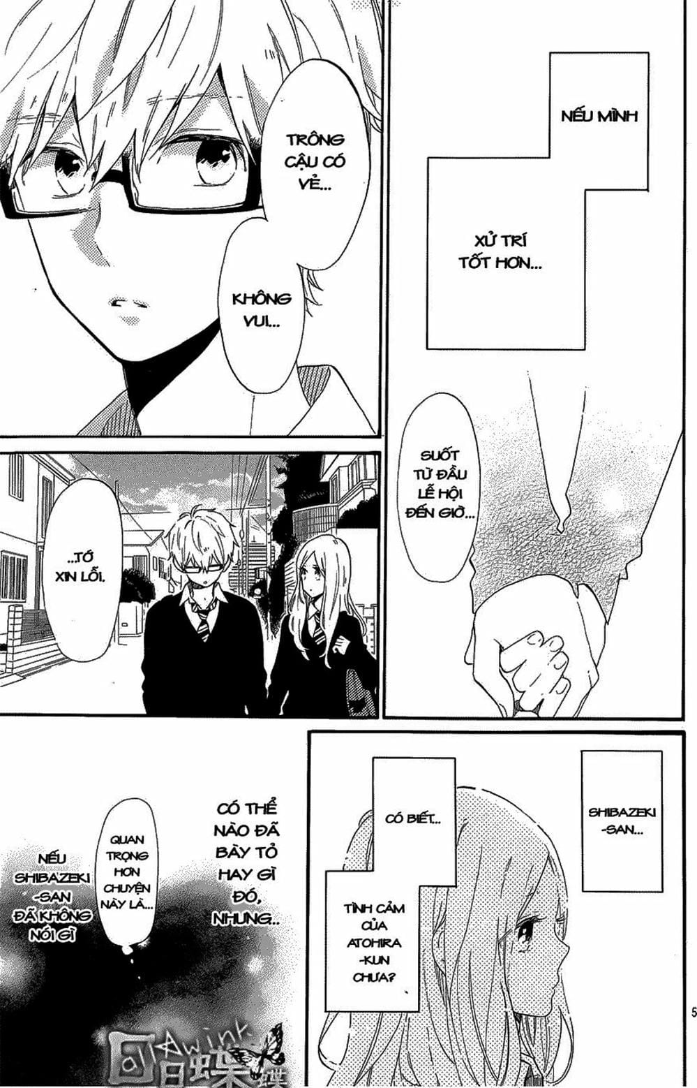 Truyện Tranh Tình Yêu Tuổi Teen Ngọt Ngào - Hibi Chouchou trang 4