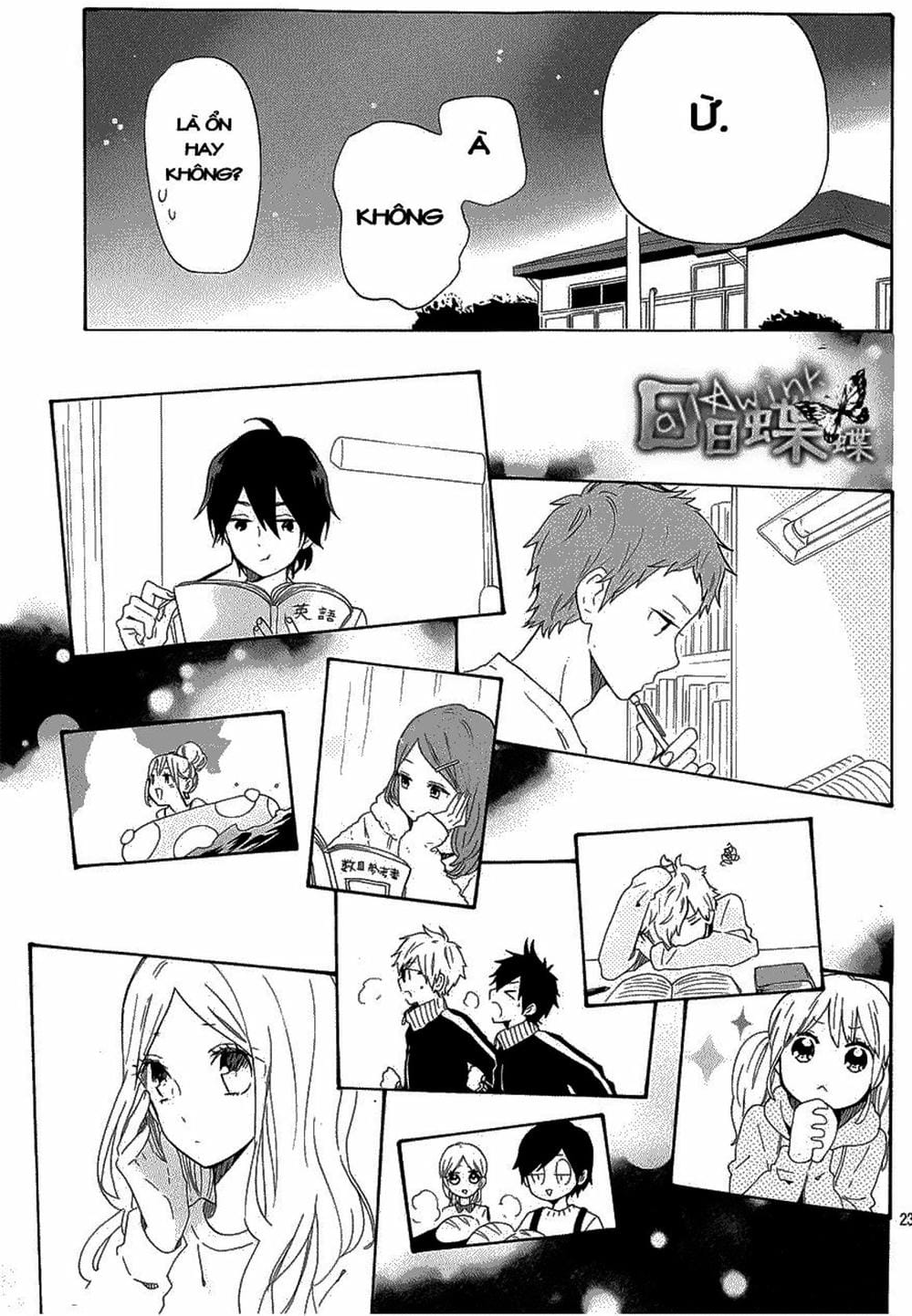 Truyện Tranh Tình Yêu Tuổi Teen Ngọt Ngào - Hibi Chouchou trang 4