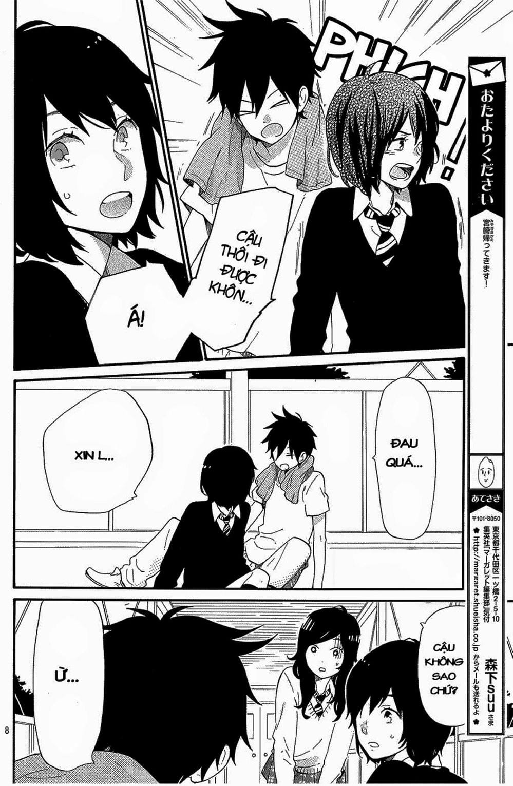 Truyện Tranh Tình Yêu Tuổi Teen Ngọt Ngào - Hibi Chouchou trang 4