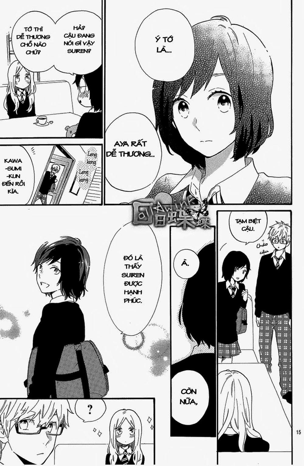 Truyện Tranh Tình Yêu Tuổi Teen Ngọt Ngào - Hibi Chouchou trang 4