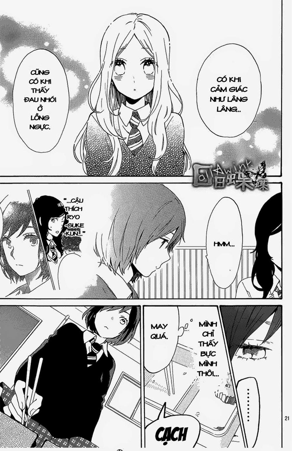 Truyện Tranh Tình Yêu Tuổi Teen Ngọt Ngào - Hibi Chouchou trang 4