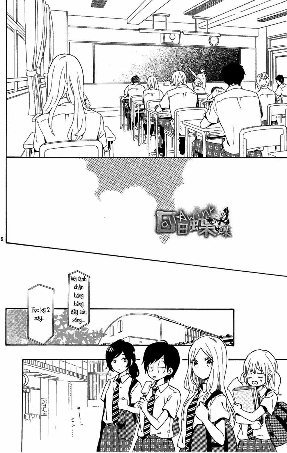 Truyện Tranh Tình Yêu Tuổi Teen Ngọt Ngào - Hibi Chouchou trang 4