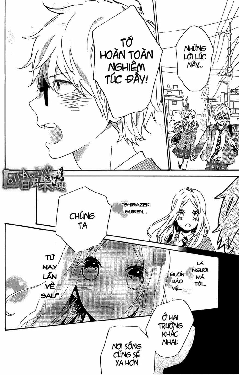 Truyện Tranh Tình Yêu Tuổi Teen Ngọt Ngào - Hibi Chouchou trang 4