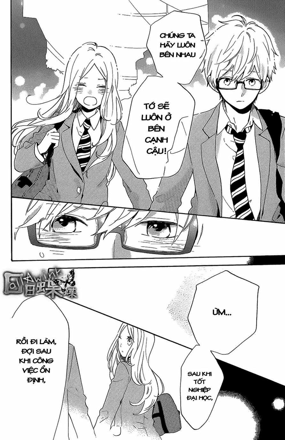 Truyện Tranh Tình Yêu Tuổi Teen Ngọt Ngào - Hibi Chouchou trang 4
