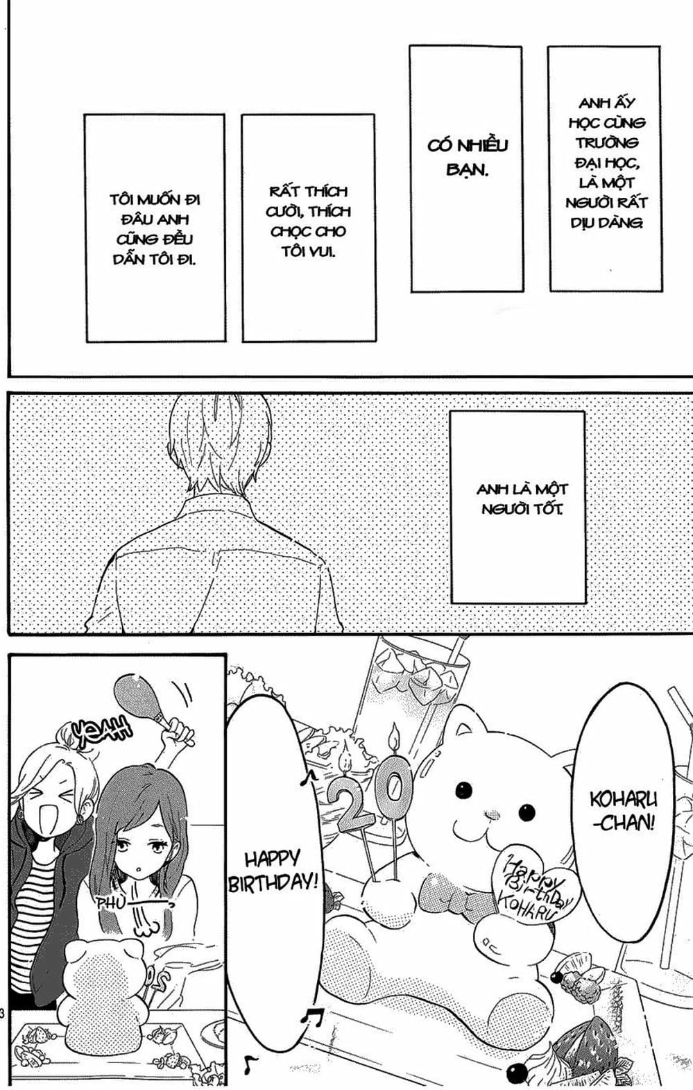 Truyện Tranh Tình Yêu Tuổi Teen Ngọt Ngào - Hibi Chouchou trang 4