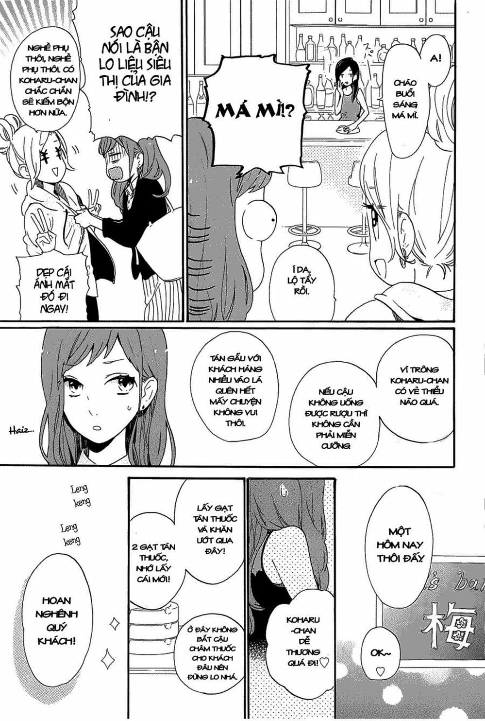 Truyện Tranh Tình Yêu Tuổi Teen Ngọt Ngào - Hibi Chouchou trang 4