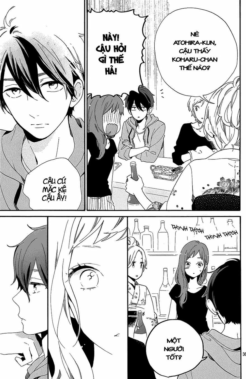 Truyện Tranh Tình Yêu Tuổi Teen Ngọt Ngào - Hibi Chouchou trang 4