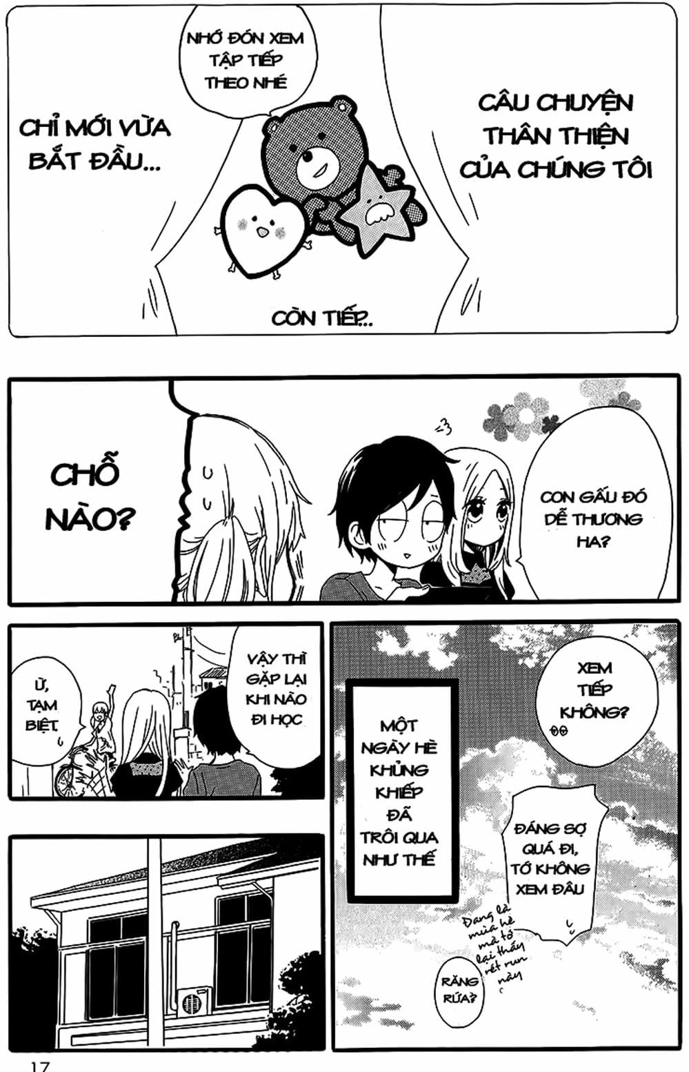 Truyện Tranh Tình Yêu Tuổi Teen Ngọt Ngào - Hibi Chouchou trang 4