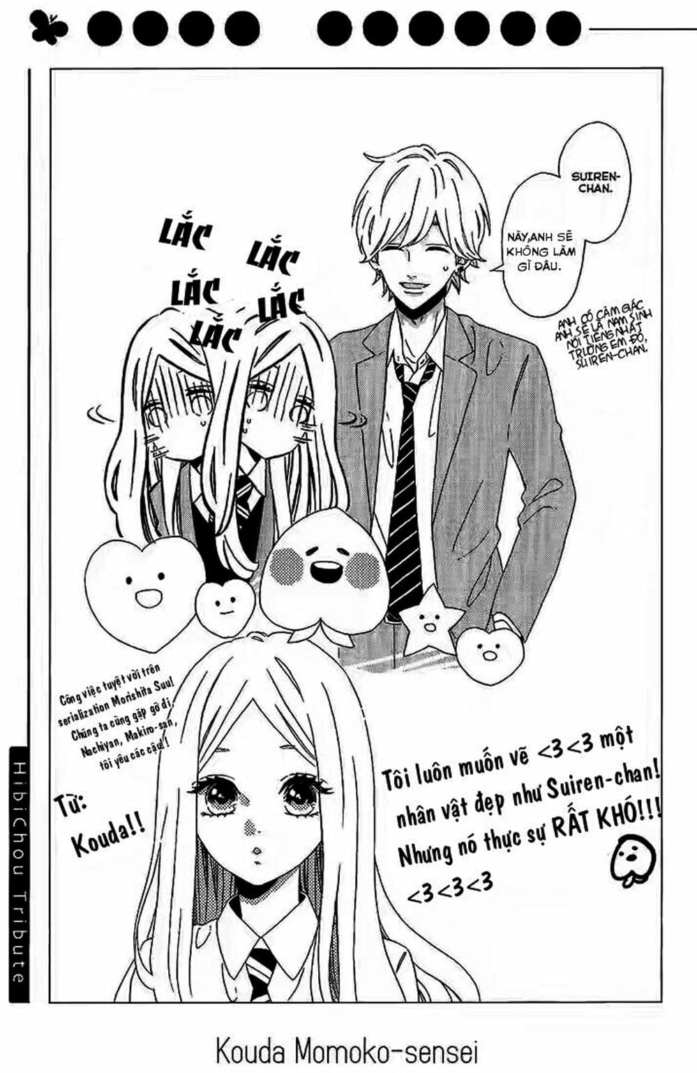 Truyện Tranh Tình Yêu Tuổi Teen Ngọt Ngào - Hibi Chouchou trang 4