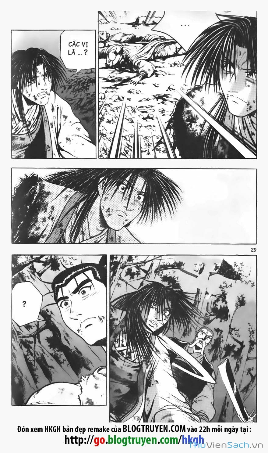 Truyện Tranh Hiệp Khách Giang Hồ trang 4