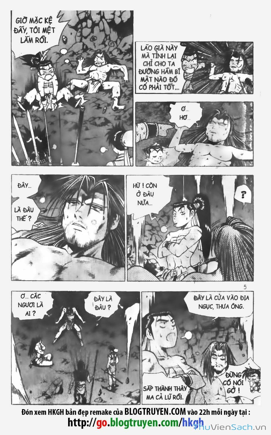 Truyện Tranh Hiệp Khách Giang Hồ trang 4